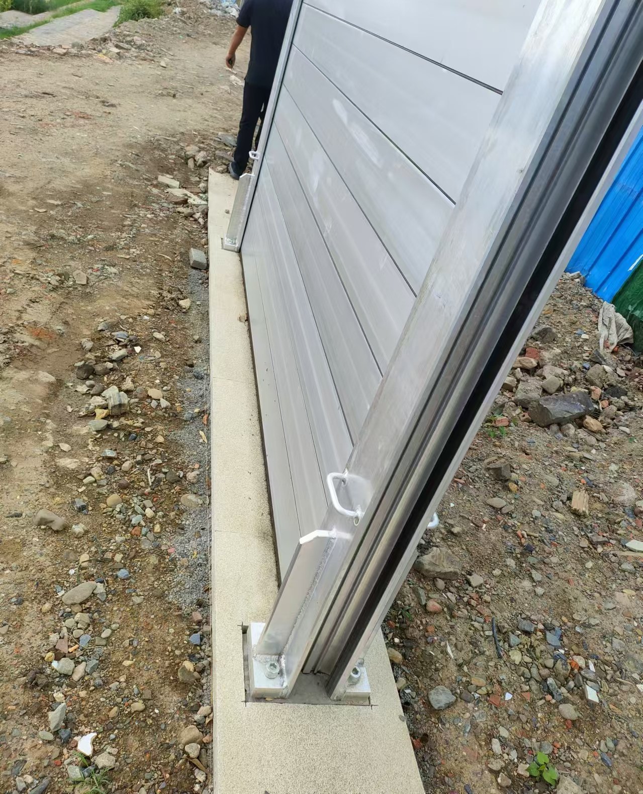 地铁口防汛挡板系统