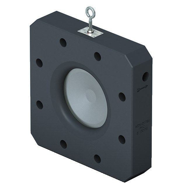 JSZHUCAI® PVC Flanged Check Valve